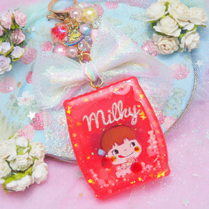 Milky Peko Shaker Charm