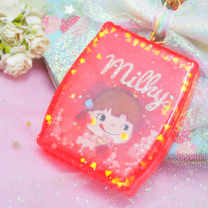 Milky Peko Shaker Charm