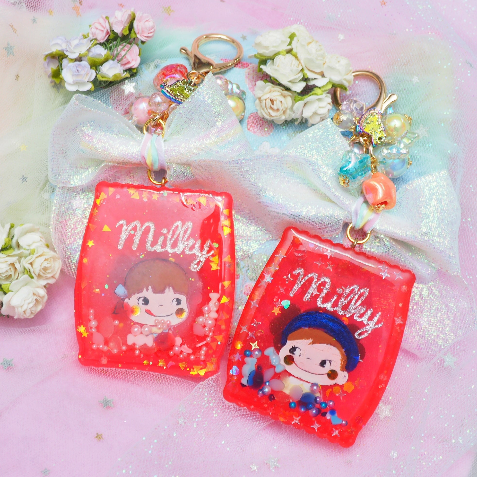 Milky Poko Shaker Charm