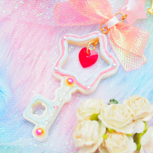 Cookie Star Key Charm