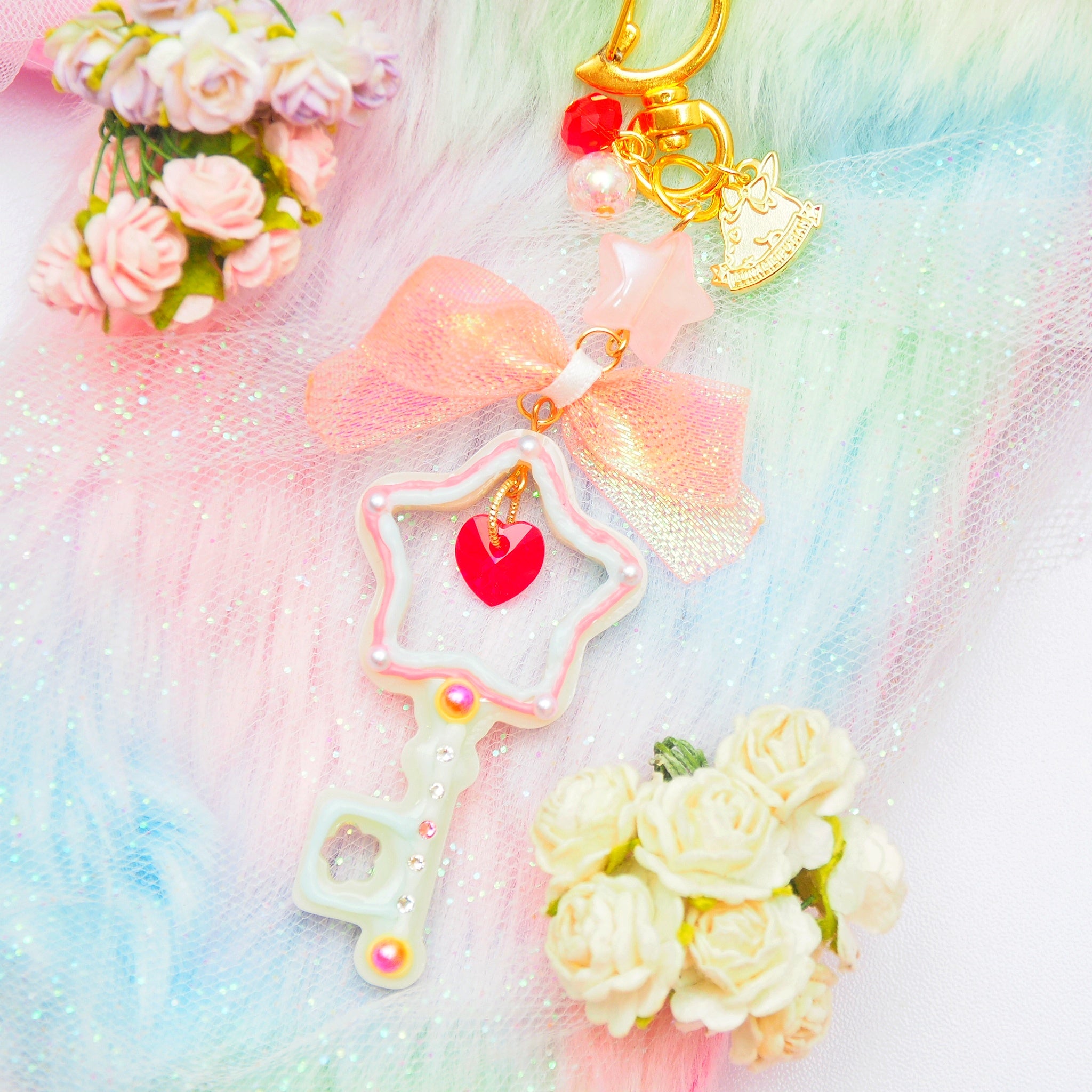 Cookie Star Key Charm