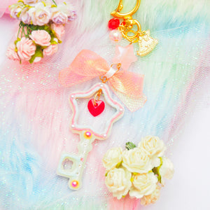 Cookie Star Key Charm