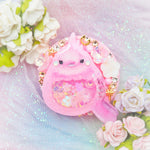 Baby Rose Finch on Pink Grip
