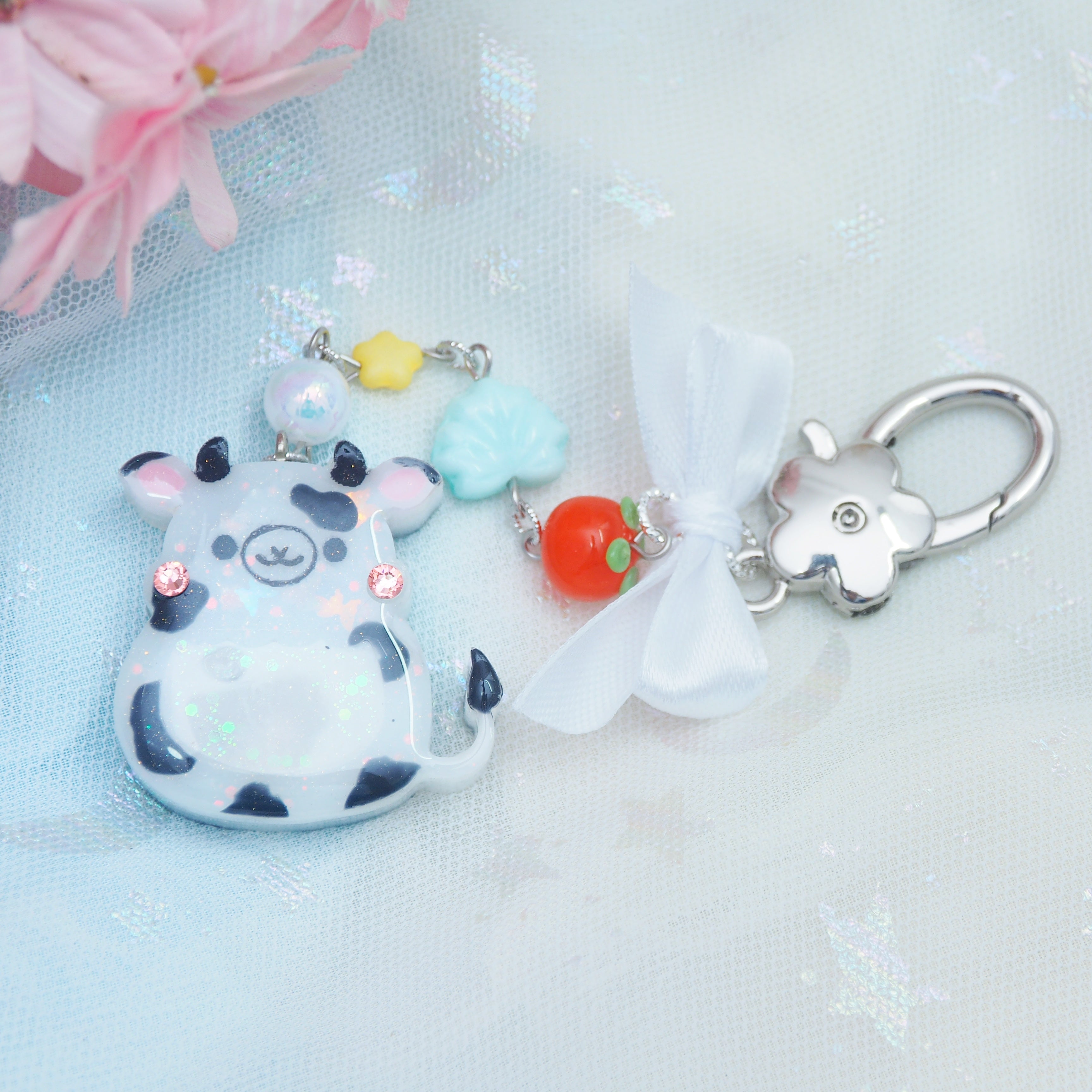 Dangly Moo Fresh Milk Charm