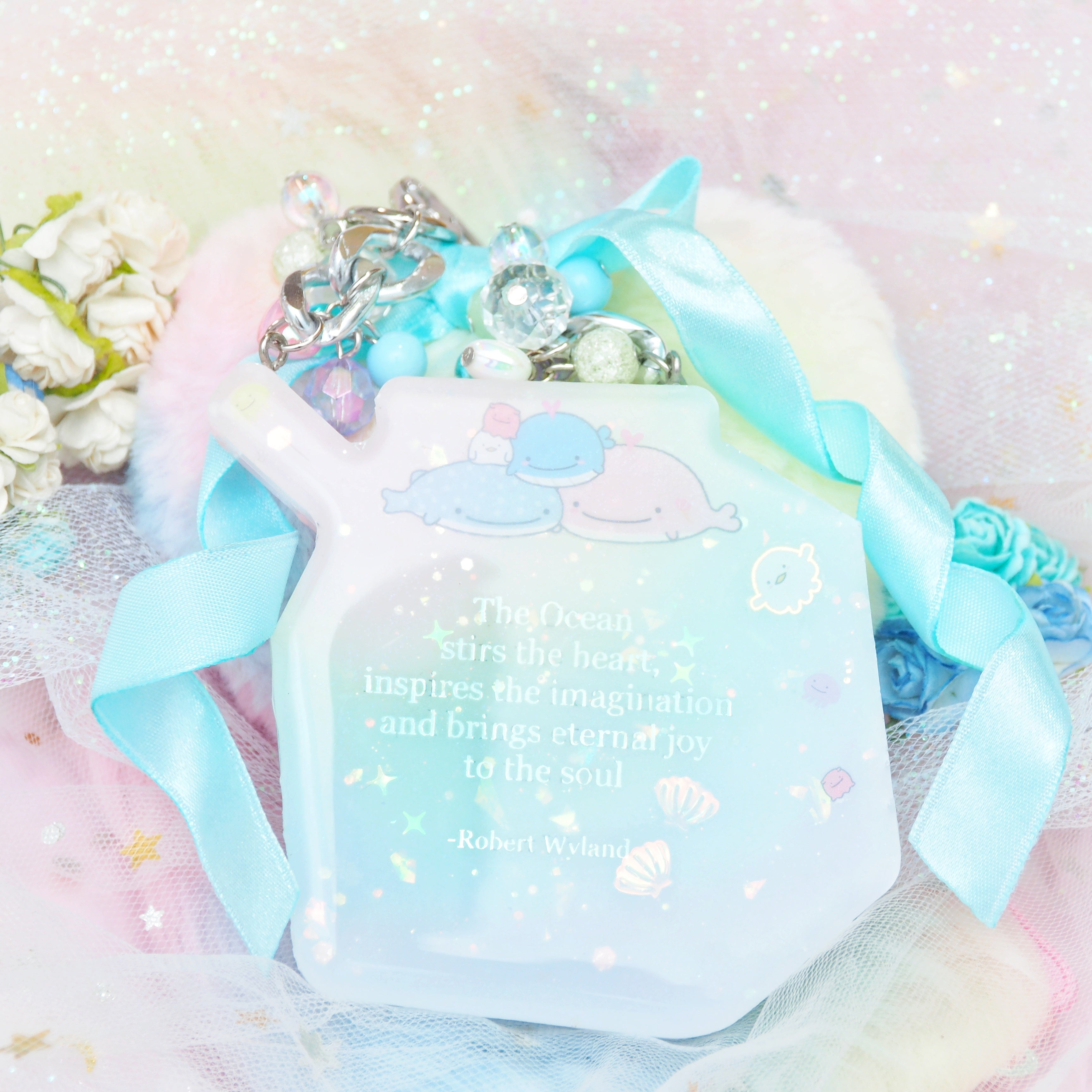 Chunky Rainbow Jinbe Carton of Dreams Charm