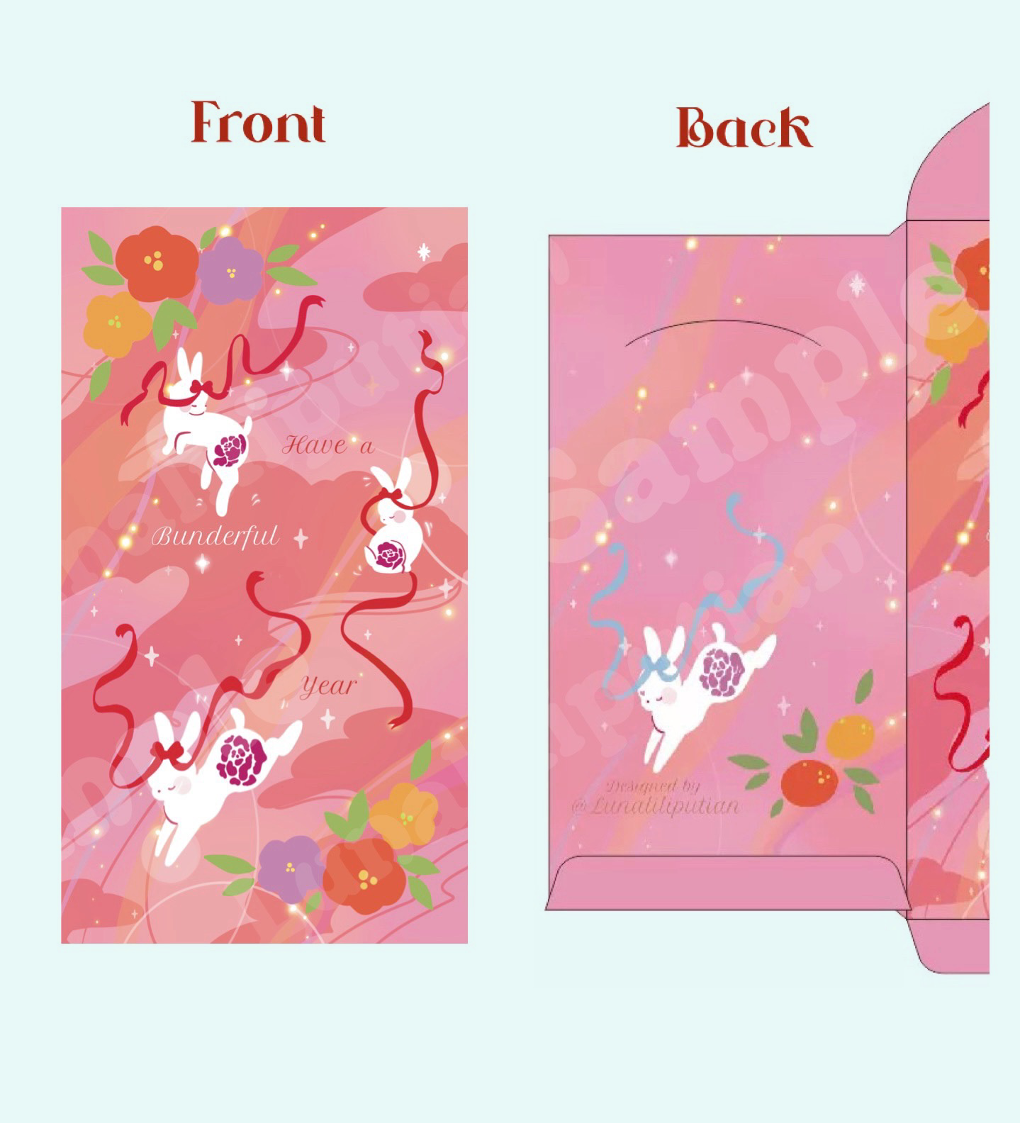 Rabbit Pink Packets