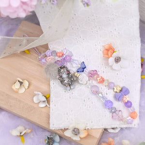 Long Straps - Baked Taro Choco-lilac