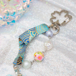 Blue Tanzaku Charm