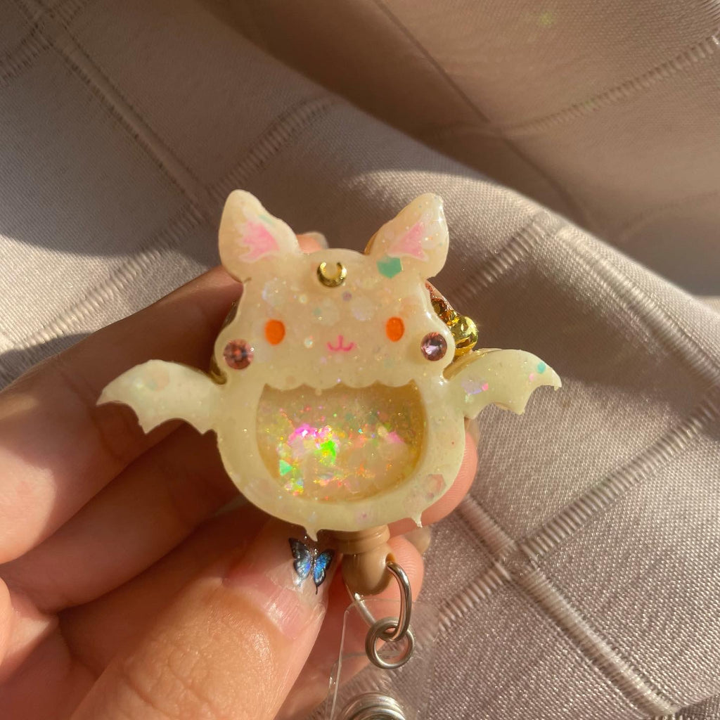 Honeycomb Froot Bat Badge Reel
