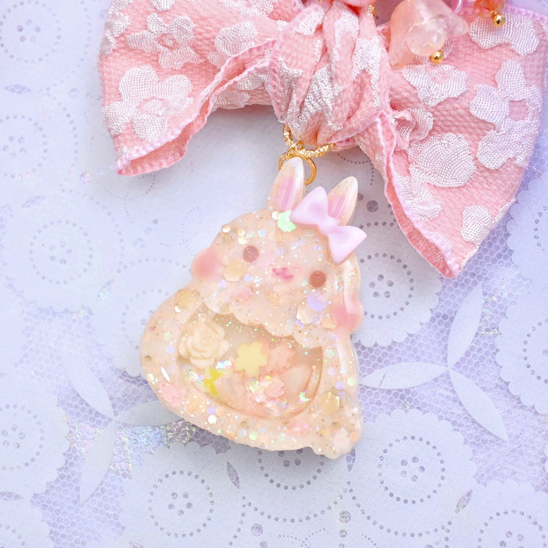 Tea Biscuit Bunny Charm