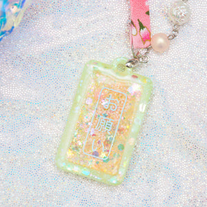 Green Tanzaku Charm
