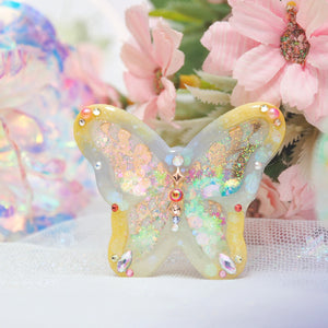 Solune Fayette Bejewelled Lepidoptera Hairclip