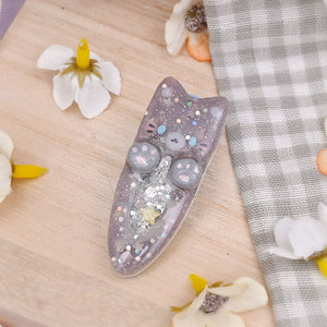 Hairclip  - Dark Grey A