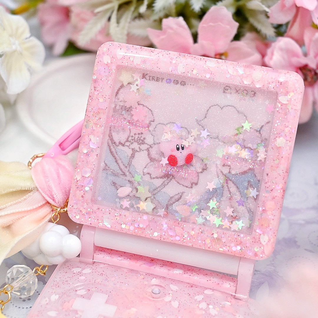 (Instock) Kirby in Sakura Land Game Charm A