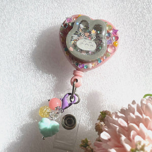 Tiny Totoro Love Badge Reel