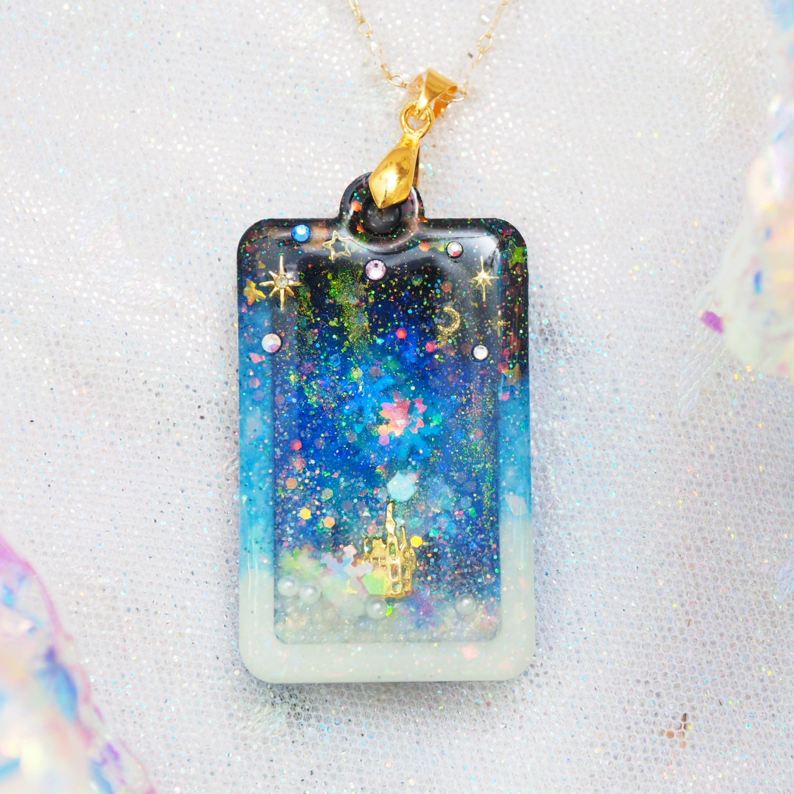 Aurora Landscape Necklace B