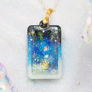 Aurora Landscape Necklace B