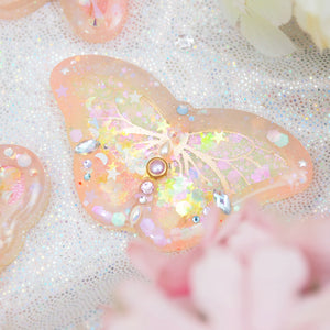 Solune Devas Bejewelled Lepidoptera Hairclip