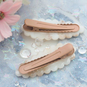 Baby Shell Marble Clip Set