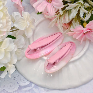Sakura Kirby Hairclips (jumping kirby)