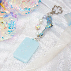 Blue Tanzaku Charm