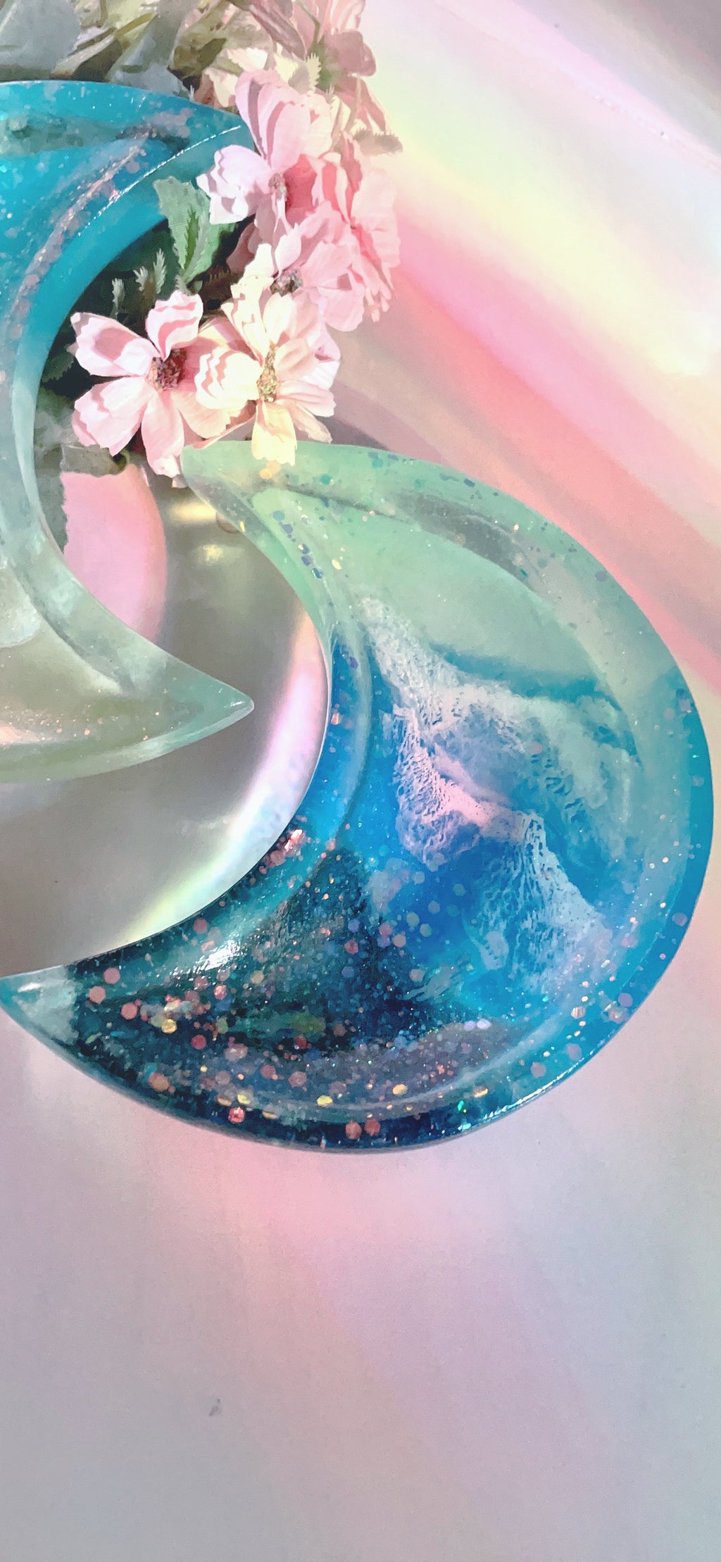 Midnight Glow Mega Moon Dish
