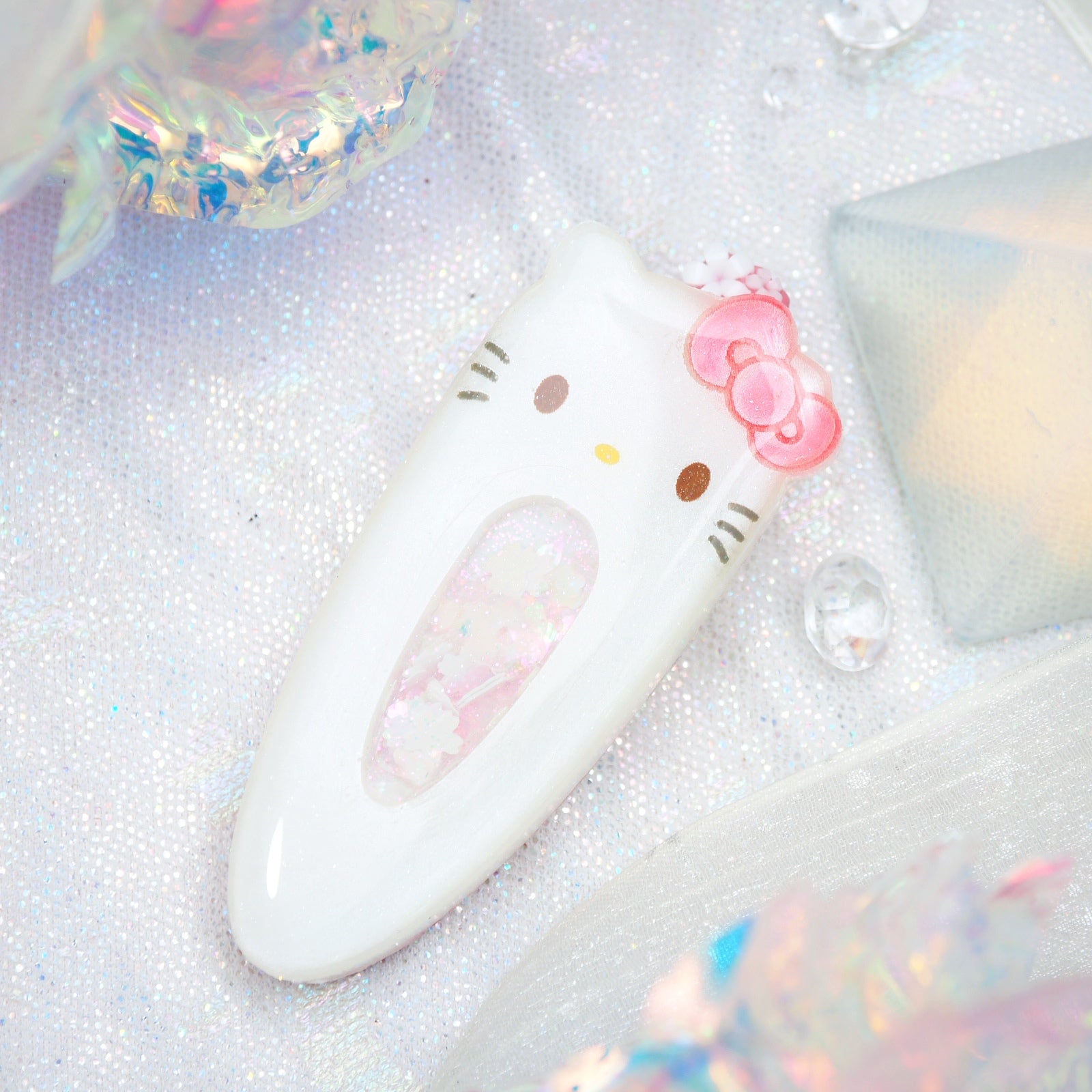 Mica Kitty (7cm hairclip)