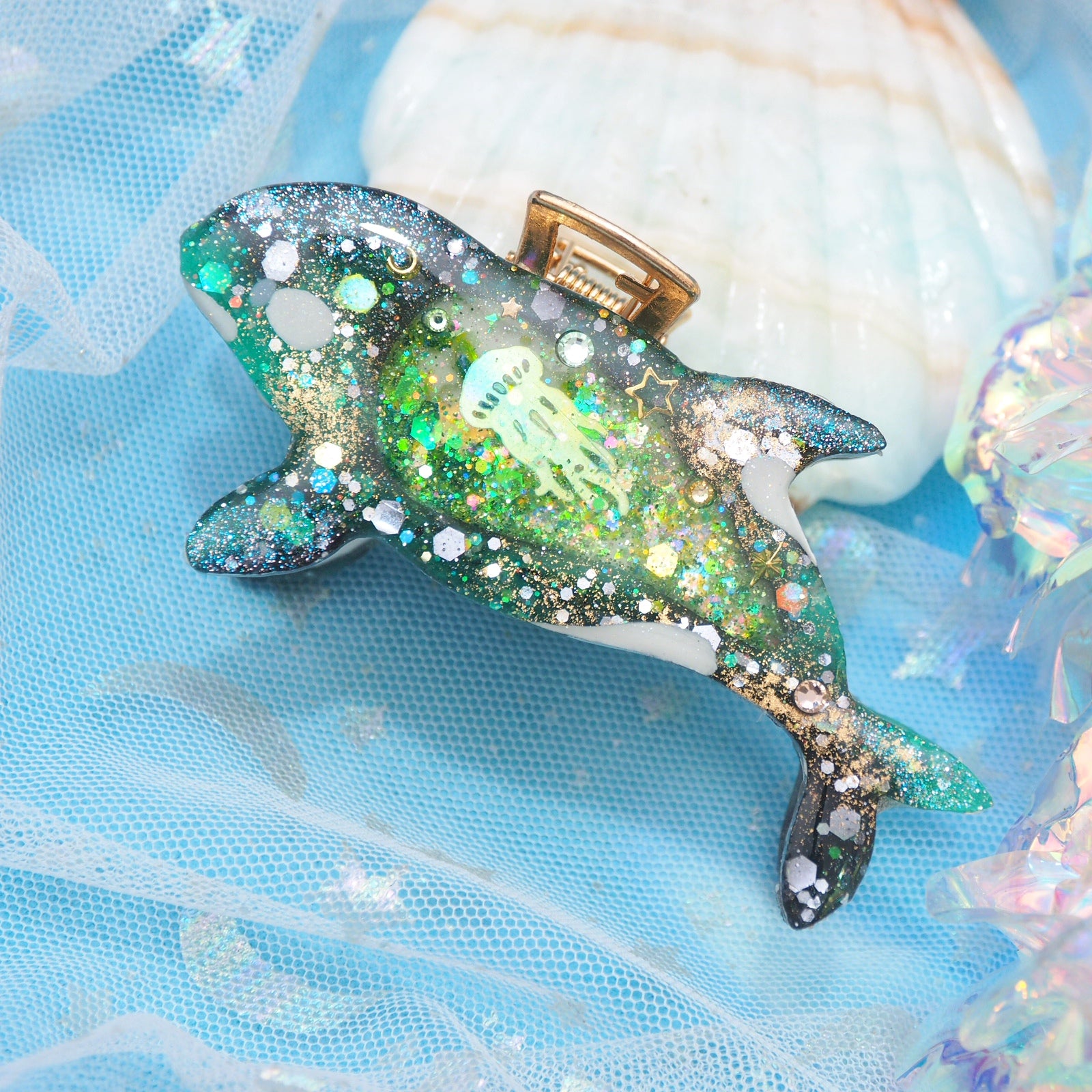 Emerald - Orca 5.5cm Hair Claw