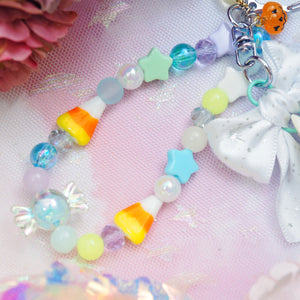 Candy Loop Peek-a-Bloo Ghostie Bun Charm