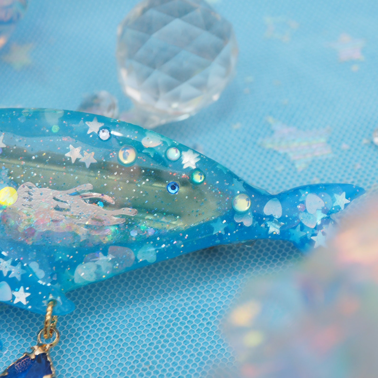 Bioluminescence Whale Clasp