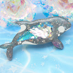Steel Orca - 6cm teardrop clip