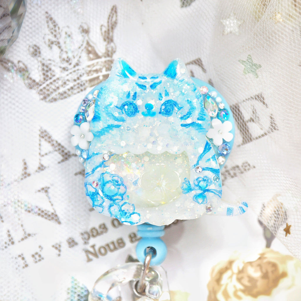 Sakura Porcelain Tiger (Charm/Hairtie)