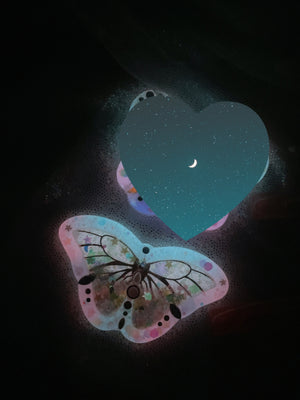 Solune Devas Bejewelled Lepidoptera Hairclip