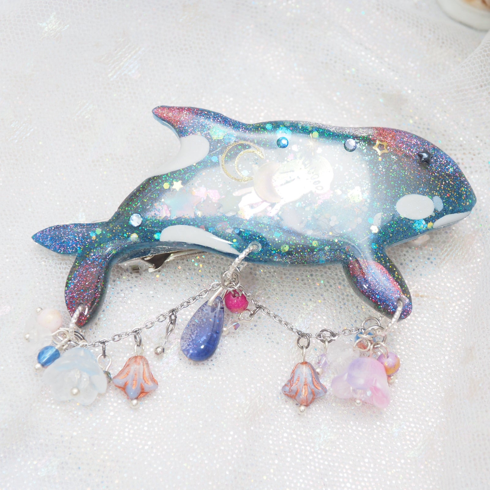 Wisteria - 7cm Orca Clasp