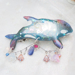 Wisteria - 7cm Orca Clasp