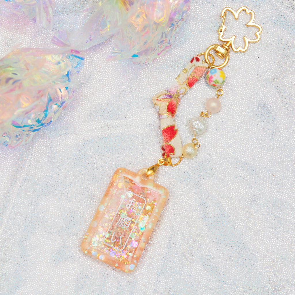 Orange Tanzaku Charm