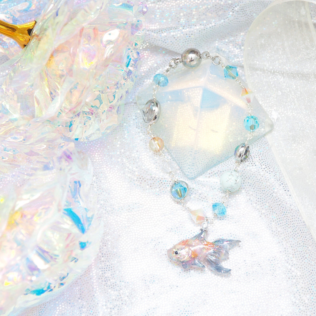 Nori Goldfish Crystal Bracelet