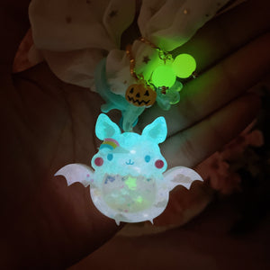 Sky Froot Bat Charm with Hairtie