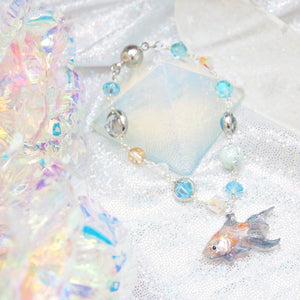 Nori Goldfish Crystal Bracelet