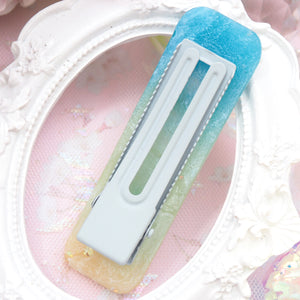 Ponyo Hair clip (Rounded Bar)