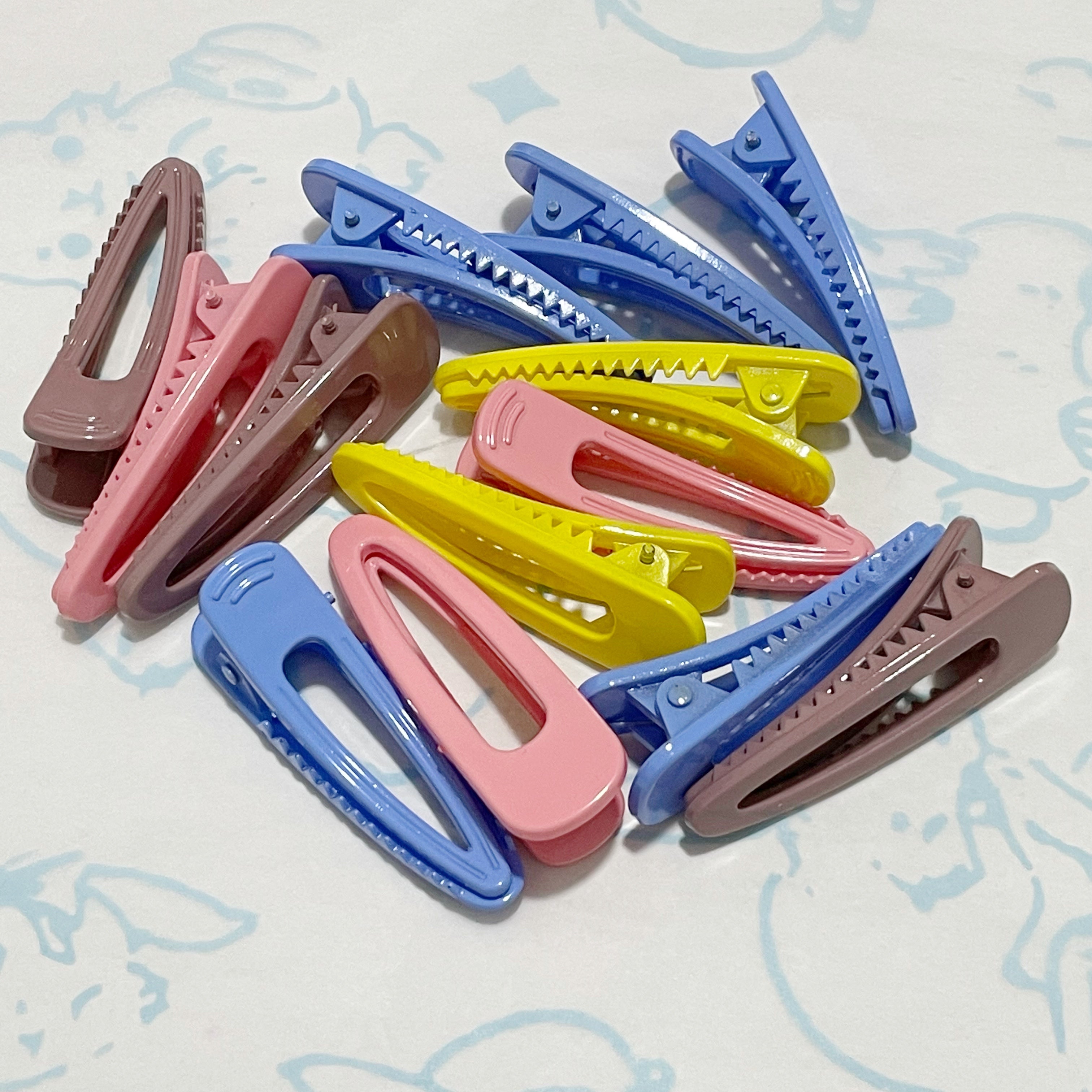 Chunky Teardrop Hairclips