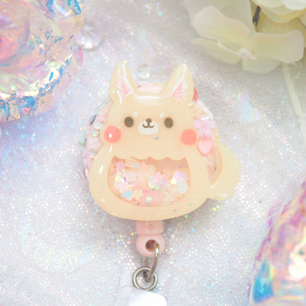 Eternal Garden Sand Fox Badge Reel