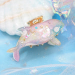 Paua - Baby Orca 4.5cm Hair Claw