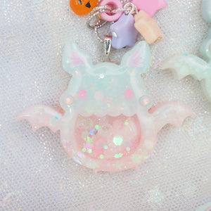 Froot Bat Hairtie (Evening with Pink)