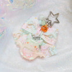 Silver Melona Froot Bat Charm