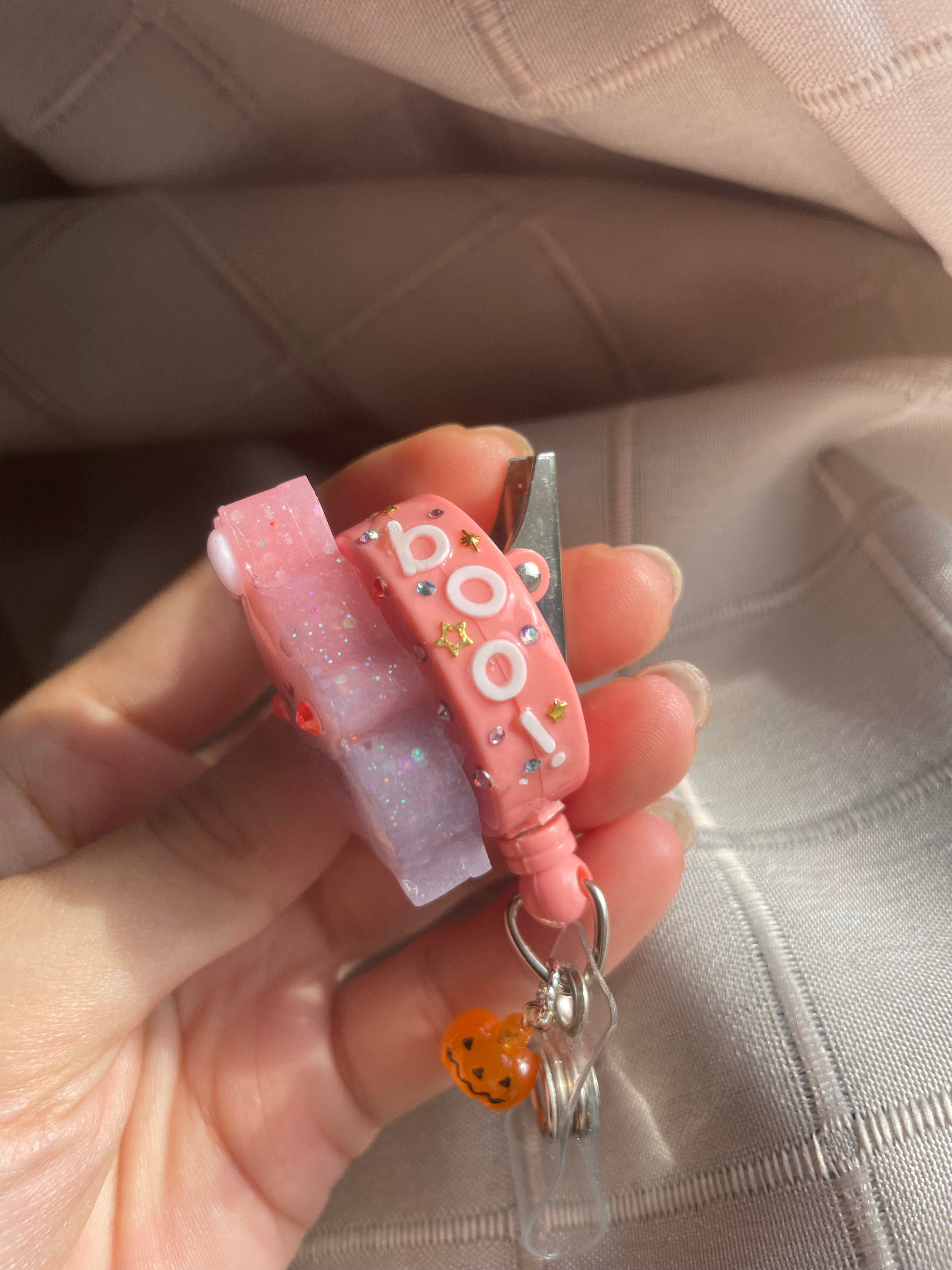 Boo Bun Badge Reel