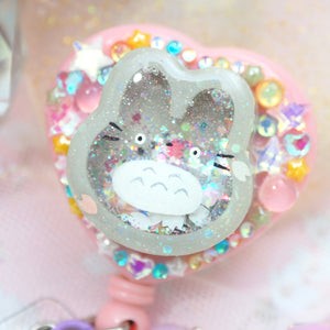Tiny Totoro Love Badge Reel