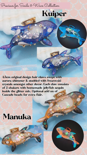 Manuka - Baby Orca 4.5cm Hair Claw