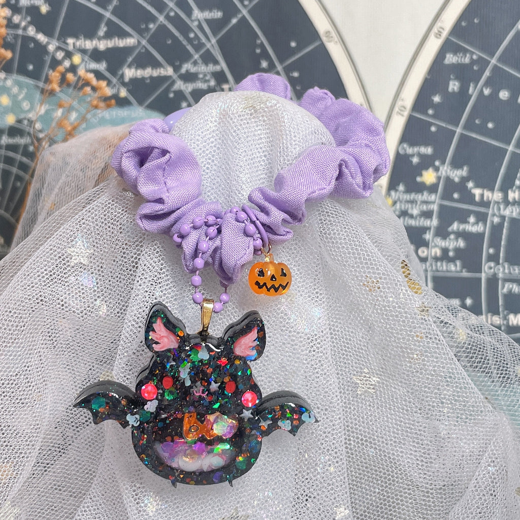 Charcoal Froot Bat Hairtie