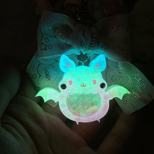 Silver Melon Froot Bat Charm